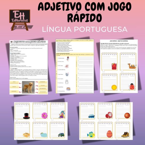 Adjetivo com Jogo Rápido