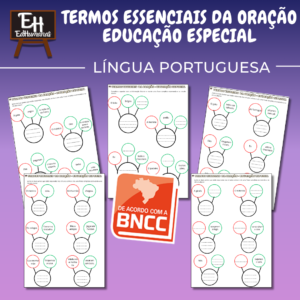 Termos essenciais da oração  - Educação Especial