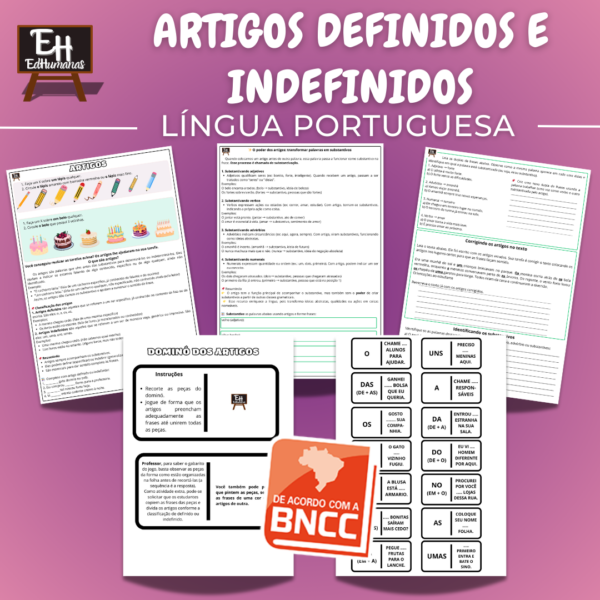Artigos definidos e indefinidos