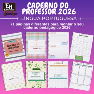 Planner 2026 – Caderno do Professor